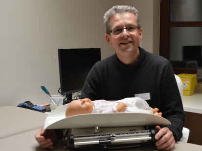 Sorgt sich um die &Auml;rzteversorgung: Kinderarzt Dr. Rupert L. Dernick