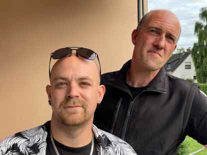 Steven Dirksen und Nils Br&uuml;ggemann aus Roffhausen hatten in den vergangenen Wochen einige unangenehme Begegnungen mit Bewohnern der Notunterkunft in ihrer Nachbarschaft.