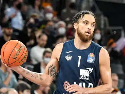 Kennt die Bundesliga schon gut: Baskets-Verpflichtung Brekkott Chapman spielte in der vorvergangenen Saison bei den Academics Heidelberg. Zuvor war er schon zwei Jahre in W&uuml;rzburg aktiv gewesen.