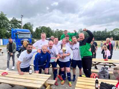 Waren am Ende das beste Team im Turnier: die Mannschaft der Anker Schiffahrts-Gesellschaft mbH.