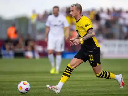 Dortmunds Marco Reus war im Test gegen Westfalia Rhynern an den ersten drei Toren beteiligt.