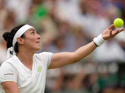 Ons Jabeur gewann ihr Halbfinale gegen Aryna Sabalenka.