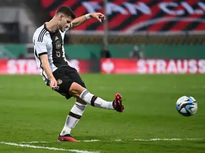 Lief diesen Sommer f&uuml;r die deutsche U21-Nationamlannschaft bei der Europameisterschaft auf: Tom Krau&szlig;.