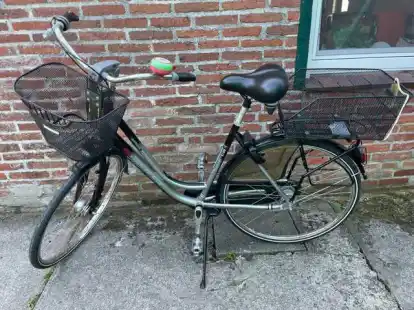 Dieses Damen-Fahrrad hat eine Spazierg&auml;ngerin Samstagmorgen in Neufunnixsiel gefunden.