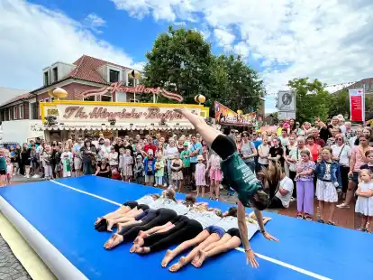 Die Turnerinnen und Turner des MTV Wittmund zeigten einem gro&szlig;en Publikum, was sie k&ouml;nnen.