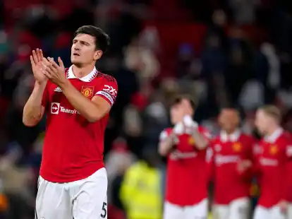 Wir din&nbsp;Zukunft nicht mehr die Kapit&auml;nsbinde bei Manchester United tragen: Harry Maguire.