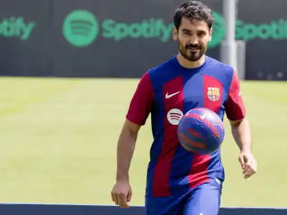 Ilkay G&uuml;ndogan unterschrieb in Barcelona einen Vertrag &uuml;ber zwei Jahre mit der Option f&uuml;r eine weitere Saison.
