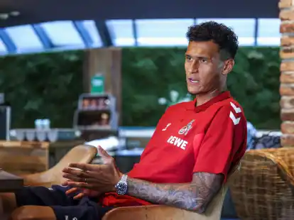 Will nach den Abg&auml;ngen mehrerer F&uuml;hrungsspieler in der kommenden Saison mehr Verantwortung beim 1. FC K&ouml;ln &uuml;bernehmen: Davie Selke.