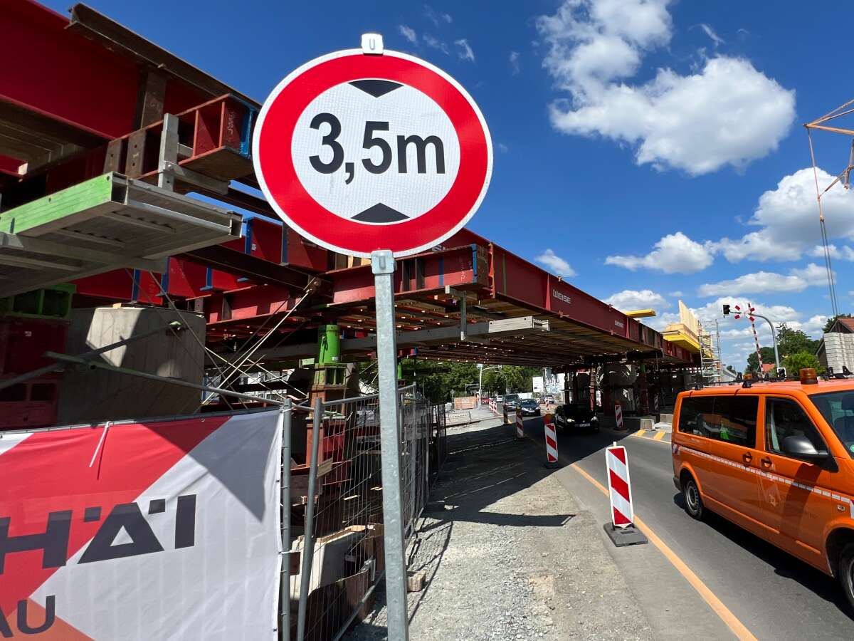 Oldenburg Alexanderstraße gesperrt, Brücke muss repariert werden