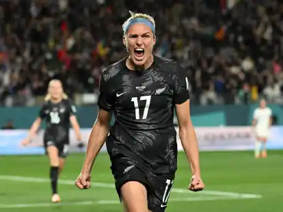 Matchwinnerin beim WM-Auftakt in Auckland: Hannah Wilkinson.