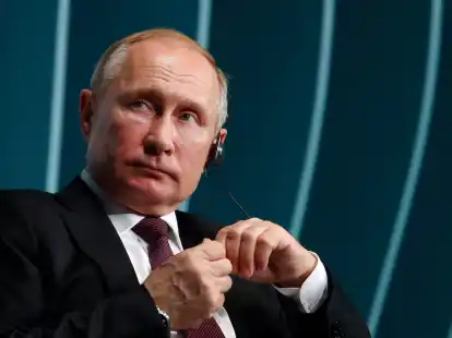 Russlands Pr&auml;sident Wladimir Putin bei einer Veranstaltung im Rahmen des Brics-Gipfels 2019 in Brasilien. Am&nbsp;Treffen in S&uuml;dafrika wird Putin nicht teilnehmen.