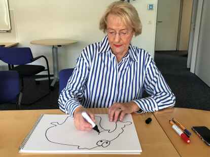 &bdquo;Ich kann gar nicht zeichnen&ldquo;, sagt Eske Nannen, Aufsichtsratsvorsitzende der Emder Kunsthalle. &bdquo;Aber f&uuml;r Otto mache ich das!&ldquo;