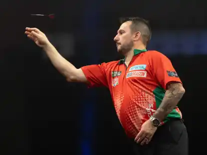 Will in Blackpool den Titel holen: Jonny Clayton.