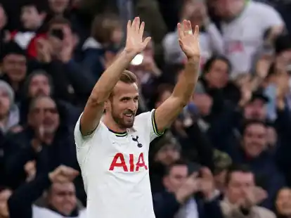 F&uuml;reine Abl&ouml;se von 100&nbsp;Millionen Pfund d&uuml;rfte Harry Kane Tottenham Hotspur verlassen.