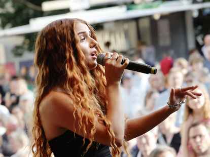 Heimspiel: Anica Russo, die aus dem Ammerland stammt, hatte auch einen Auftritt beim Kultursommer.