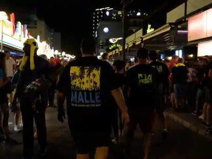Vom T&uuml;rsteher angegriffen:&nbsp;Statt zum Feiern in die Clubs auf der Schinkenstra&szlig;e ging es f&uuml;r einen&nbsp;Mallorca-Touristen ins Krankenhaus (Archivbild).