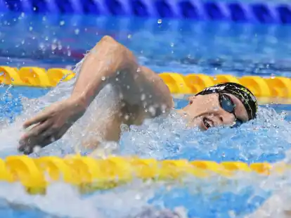 Stellte einen deutschen Rekord auf: Lukas M&auml;rtens.