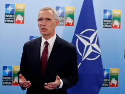Nato-Generalsekret&auml;r Jens Stoltenberg: &laquo;Russland tr&auml;gt die volle Verantwortung f&uuml;r sein gef&auml;hrliches und eskalierendes Handeln im Schwarzmeerraum.&raquo;