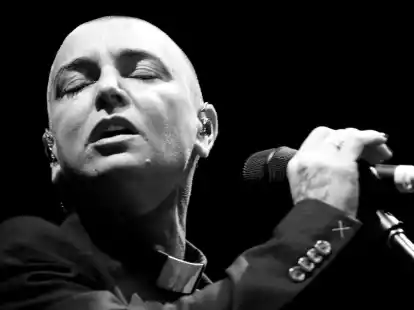 Pops&auml;ngerin Sinead O'Connor - hier bei einem Konzert in Santiago de Chile - wurde nur 56 Jahre alt.