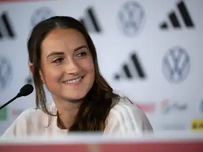 Will mit den DFB-Frauen den zweiten Sieg bei der WM: Sara D&auml;britz.