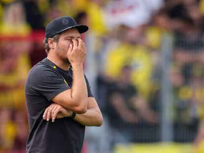 Feierte mit dem BVB einen klaren Testspielsieg: Edin Terzic.