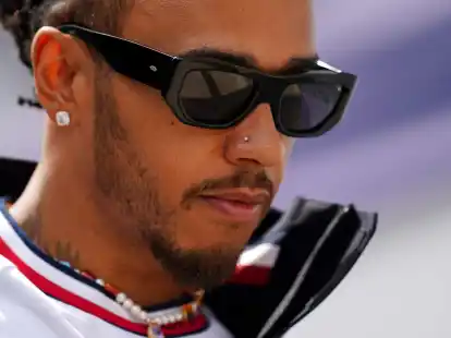 Der britische Formel-1-Pilot Lewis Hamilton vom Team Mercedes.