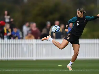 Fehlt in der Partie der deutschen Frauen gegen S&uuml;dkorea: Nationalspielerin Sara Doorsoun.