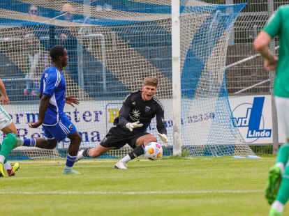 War ein Wunschkandidat auf der Verpflichtungsliste von Kickers Emden: Torwart Moritz Onken kommt auf Leihbasis vom VfB Oldenburg mit einer Kauf-Option.