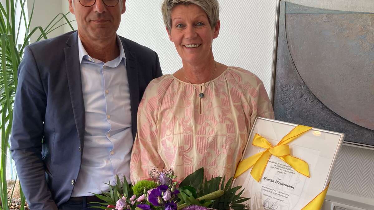 Monika Westermann feiert 40jähriges Dienstjubiläum in der Gemeinde