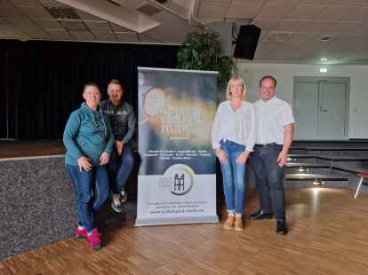 Haben als neuer Vorstand des Huder Kulturvereines viel vor: Heike Lau (Marketing und Social Media, von links), Vorsitzender Stephan K&uuml;rten, Kassenwartin Sonja Fritschi-Behrmann und stellvertretender Vorsitzender Arndt Baeck.