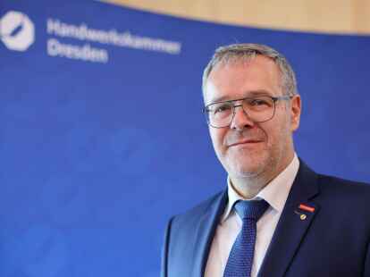 Handwerkspr&auml;sident J&ouml;rg Dittrich fordert einen Krisengipfel.