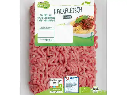 Die Nachfrage nach Bio-Fleisch ist leicht r&uuml;ckl&auml;ufig.