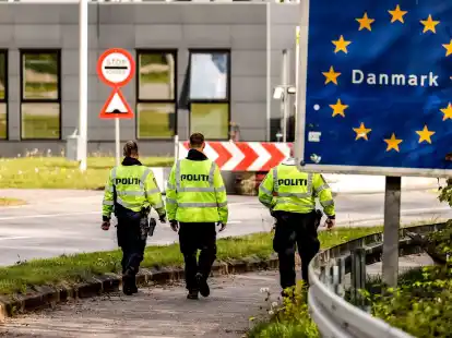 Die stichprobenartigen Kontrollen werden auch an der deutsch-d&auml;nischen Grenze versch&auml;rft.