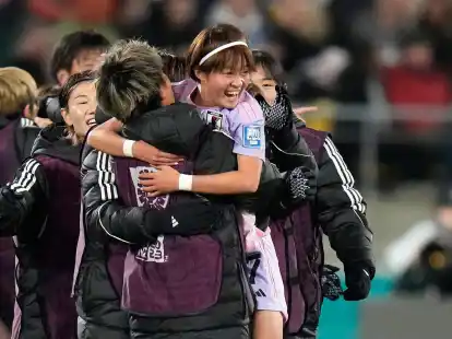 Die Japanerinnen sind ins WM-Viertelfinale eingezogen.
