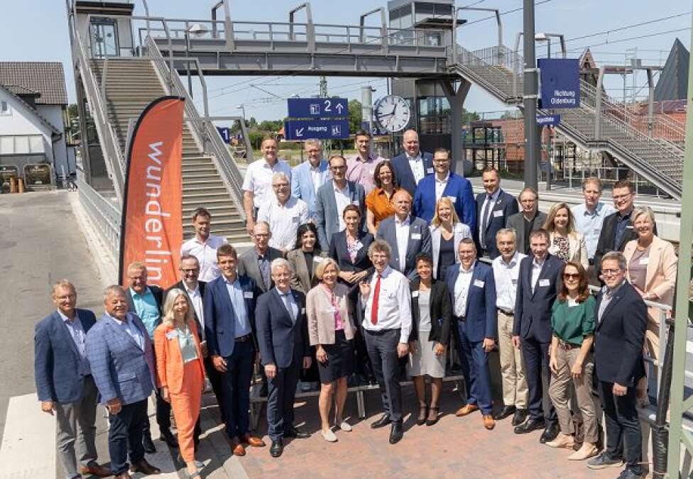 Die Wunderlinie von Groningen bis Bremen: Gemeinden an der Strecke wie ...