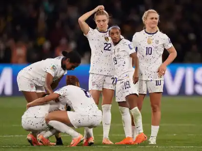 Das US-Team ist bei der WM ausgeschieden.
