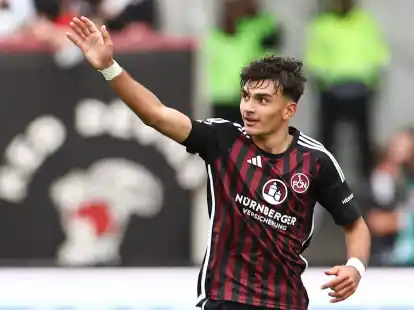 Can Uzun sorgte f&uuml;r einen N&uuml;rnberger Punkt gegen Hannover.