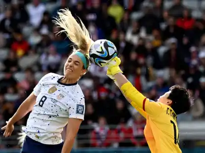 Julie Ertz ist aus der US-Nationalmannschaft zur&uuml;ckgetreten.