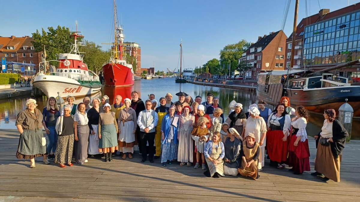 Die Frauen von Schreyers Hoek Emdens Heringsfischerei lebt für fünf