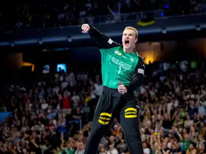 Der deutsche Torwart David Sp&auml;th &uuml;berragte gegen Ungarn.