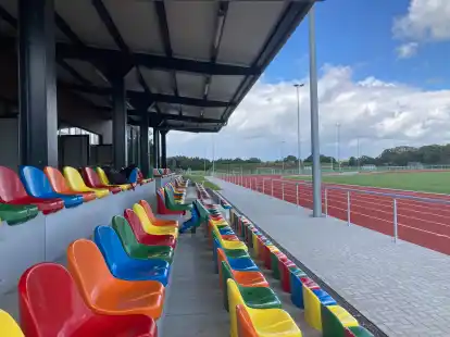 Der Sportpark Varel wird Ende September eingeweiht.