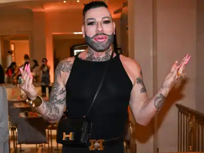 Designer Harald Gl&ouml;&ouml;ckler bei der Berlin Fashion Week.