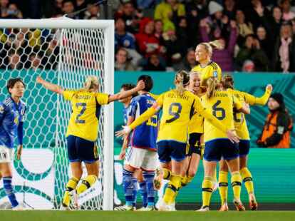 Schwedens Fu&szlig;ballerinnen stehen im WM-Halbfinale.