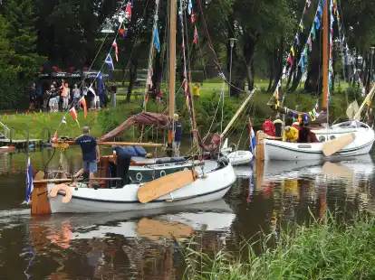 Der Schiffskorso war wieder das Highlight der WattenSail in Carolinensiel.