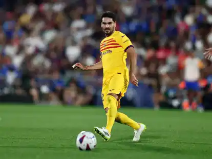 Ilkay G&uuml;ndogan f&uuml;r den FC Barcelona sein Liga-Deb&uuml;t gegeben.