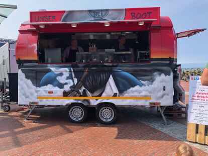 Gastronomie auf Wangerooge Imbisswagen und Foodtrucks bieten schnellen