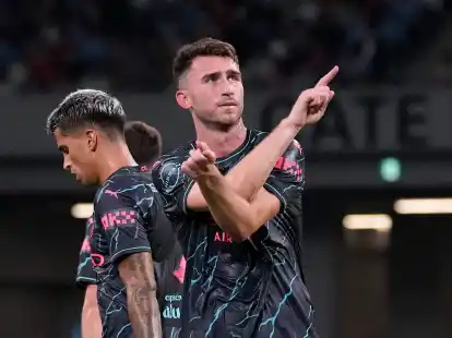 Aymeric Laporte steht vor einem Wechsel zum saudi-arabischen Club Al-Nassr.