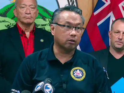 Herman Andaya (M), bisher Leiter der Katastrophenbeh&ouml;rde auf Maui, ist von seinem Amt zur&uuml;ckgetreten.