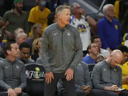 Sah einen lockeren Sieg seiner Mannschaft: USA-Coach Steve Kerr.