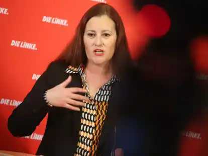 Janine Wissler ist&nbsp;Co-Vorsitzende der Linken.